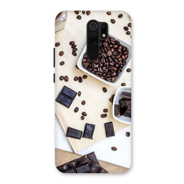 Coffee Beans and Chocolate Back Case for Redmi 9 Prime