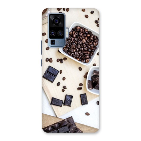 Coffee Beans and Chocolate Back Case for Vivo X50 Pro