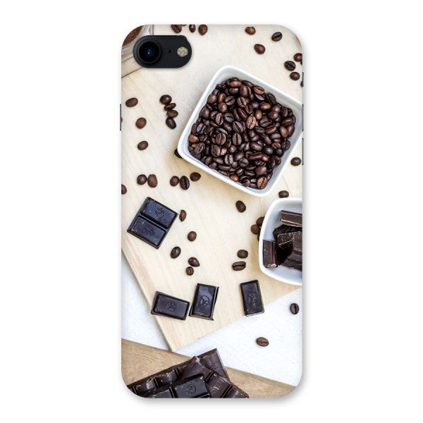 Coffee Beans and Chocolate Back Case for iPhone SE 2020