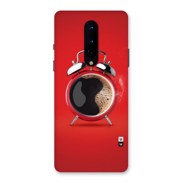 Coffee Clock Back Case for OnePlus 8