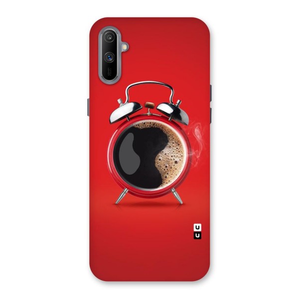 Coffee Clock Back Case for Realme C3