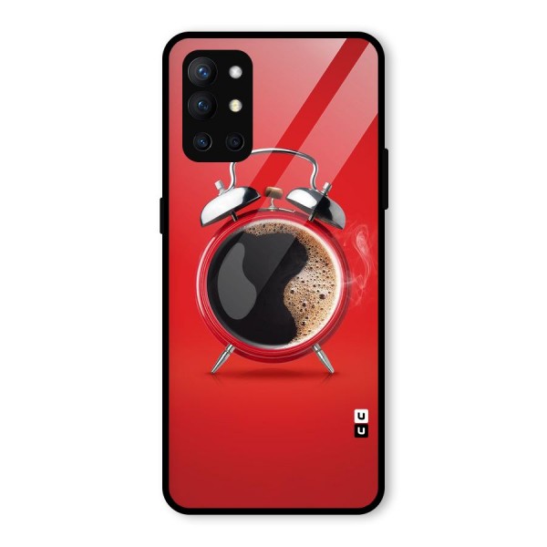 Coffee Clock Glass Back Case for OnePlus 9R