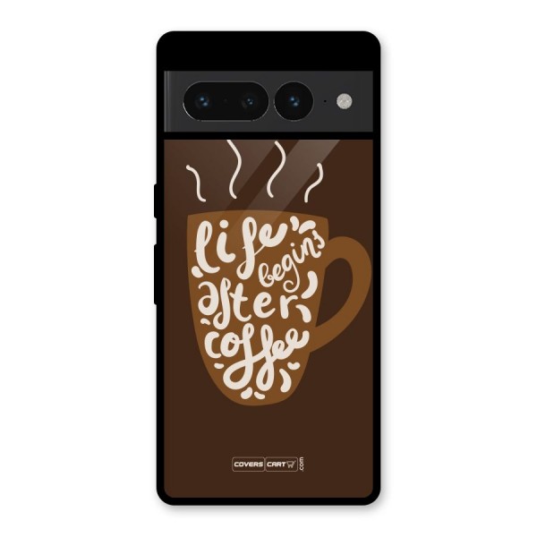 Coffee Mug Glass Back Case for Google Pixel 7 Pro