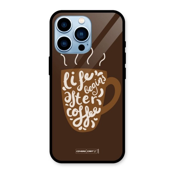 Coffee Mug Glass Back Case for iPhone 13 Pro