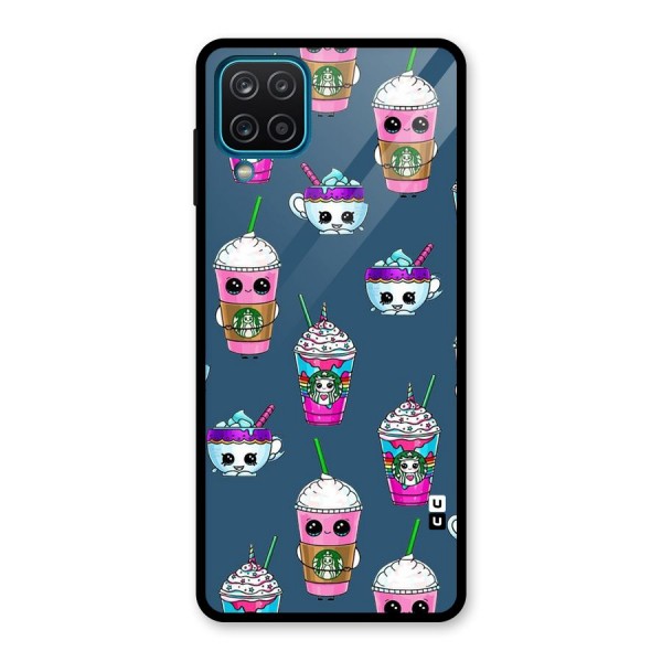 Coffee Mugs Glass Back Case for Galaxy A12