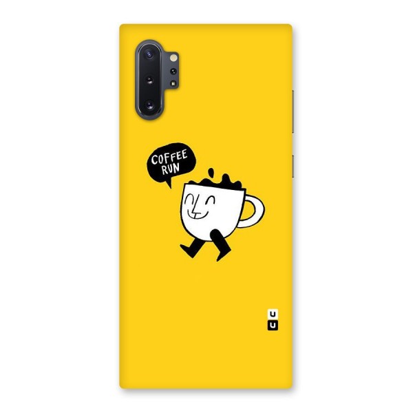 Coffee Run Back Case for Galaxy Note 10 Plus