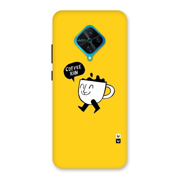 Coffee Run Back Case for Vivo S1 Pro