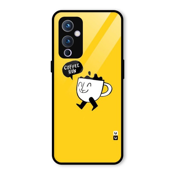 Coffee Run Glass Back Case for OnePlus 9