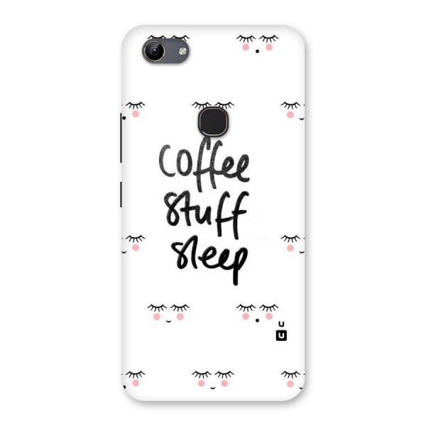 Coffee Stuff Sleep Back Case for Vivo Y81