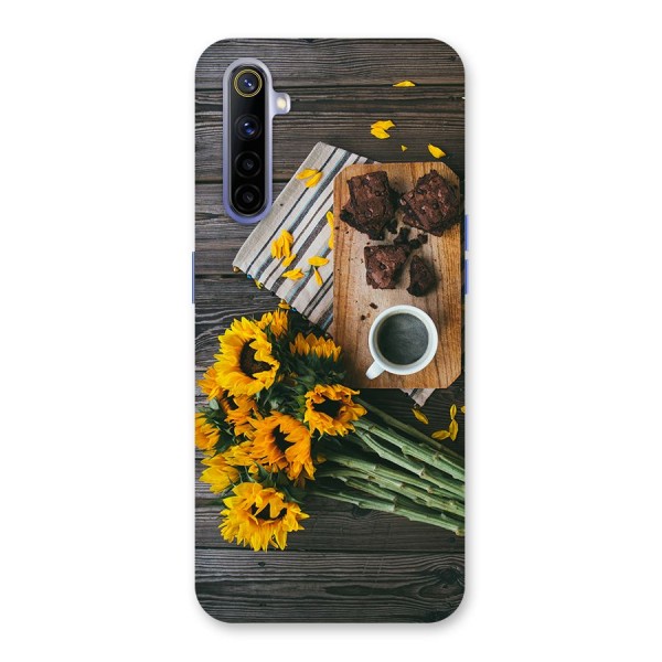 Coffee and Flowers Back Case for Realme 6