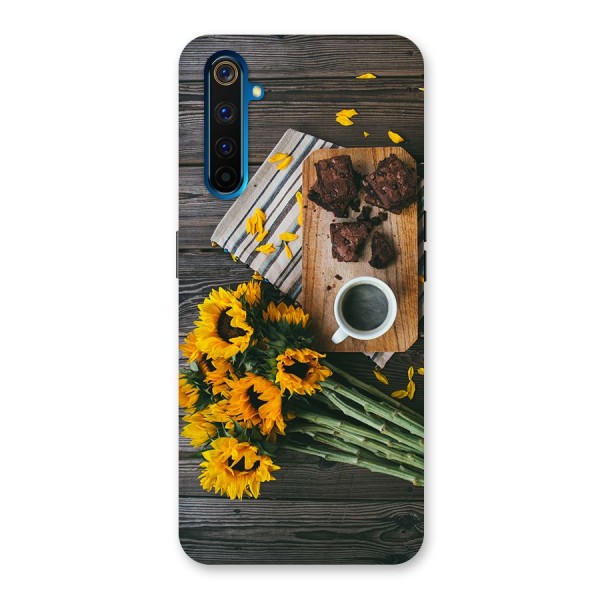 Coffee and Flowers Back Case for Realme 6 Pro