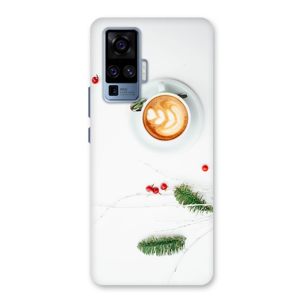 Coffee and Leafs Back Case for Vivo X50 Pro