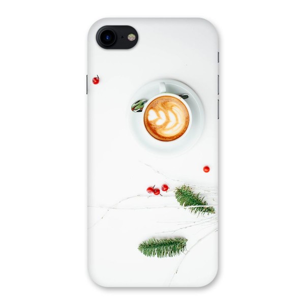 Coffee and Leafs Back Case for iPhone SE 2020