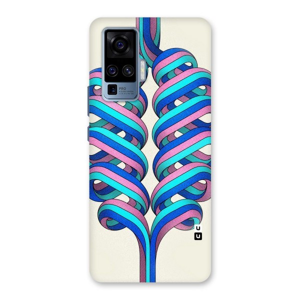 Coil Abstract Pattern Back Case for Vivo X50 Pro