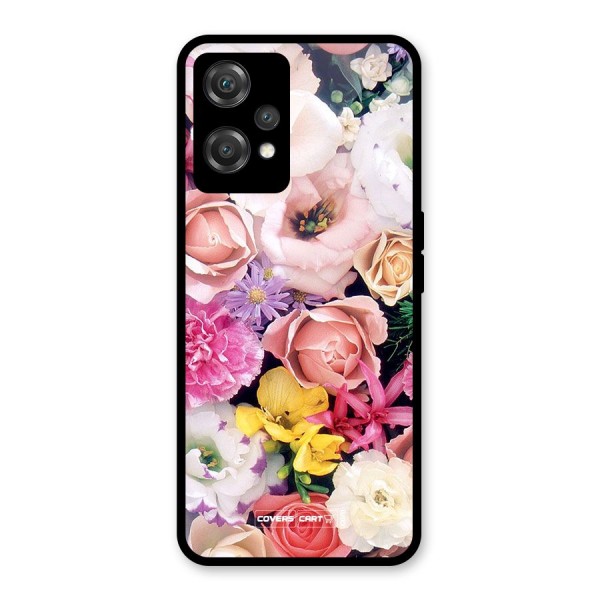 Colorful Roses Glass Back Case for OnePlus Nord CE 2 Lite 5G