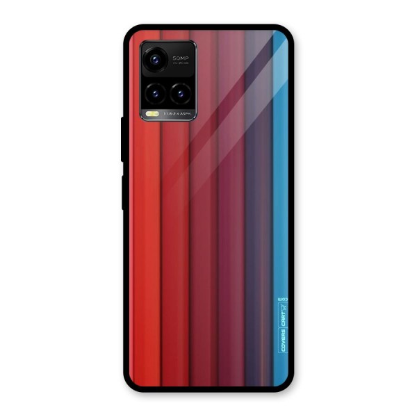 Colour Palette Glass Back Case for Vivo Y21A