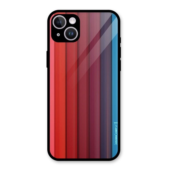 Colour Palette Glass Back Case for iPhone 14 Plus