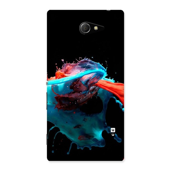 Colour War Back Case for Sony Xperia M2