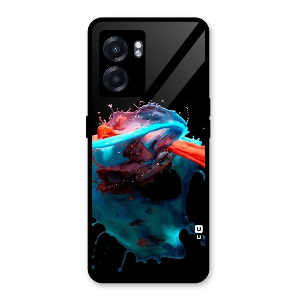 Colour War Glass Back Case for Oppo K10 (5G)