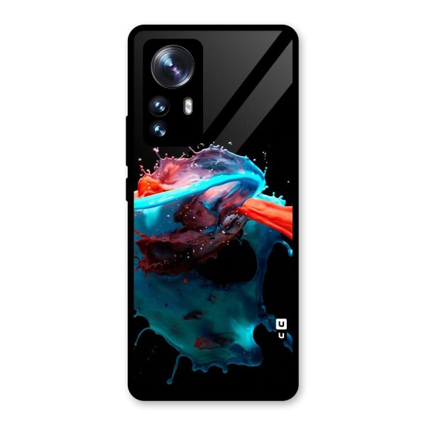 Colour War Glass Back Case for Xiaomi 12 Pro