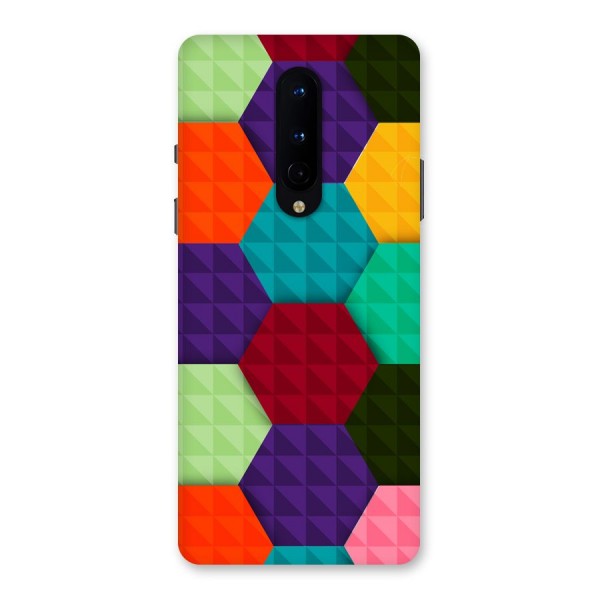 Colourful Abstract Back Case for OnePlus 8