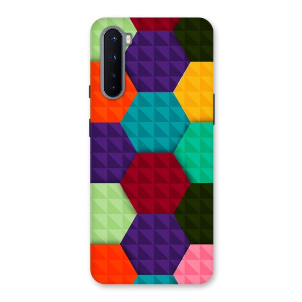 Colourful Abstract Back Case for OnePlus Nord