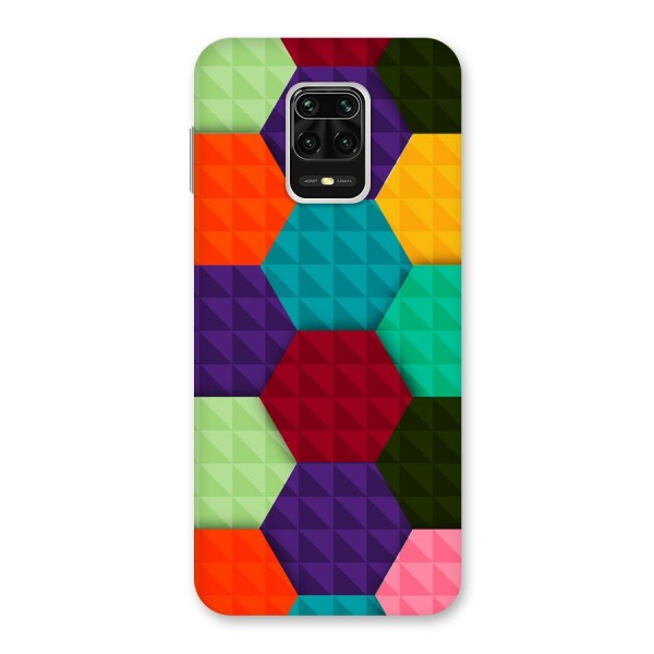 Colourful Abstract Back Case for Redmi Note 9 Pro