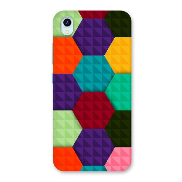 Colourful Abstract Back Case for Vivo Y1s