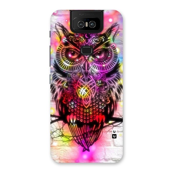 Colourful Owl Back Case for Zenfone 6z