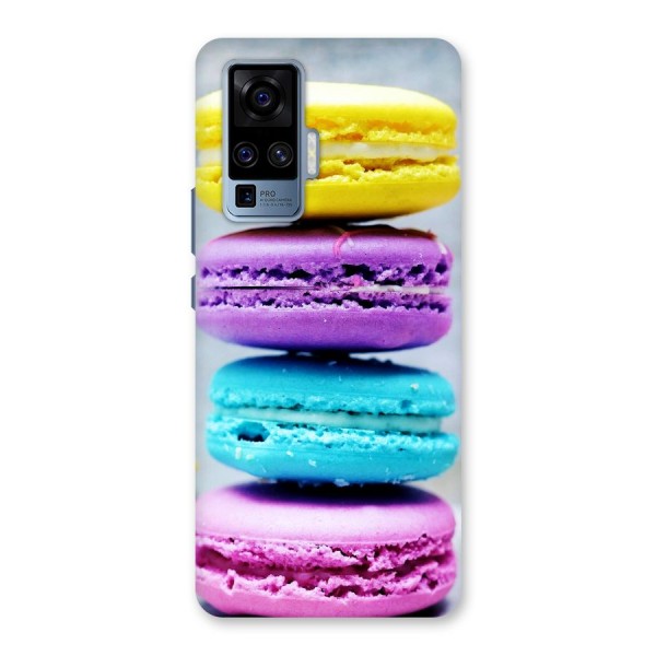 Colourful Whoopie Pies Back Case for Vivo X50 Pro