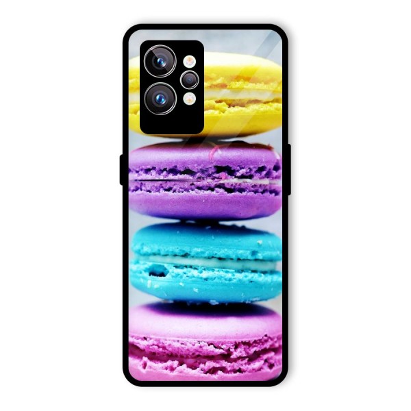 Colourful Whoopie Pies Glass Back Case for Realme GT2 Pro