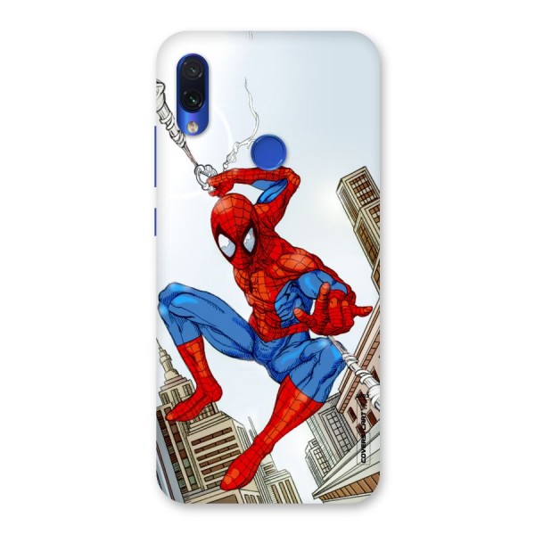 Comic Spider Man Back Case for Redmi Note 7