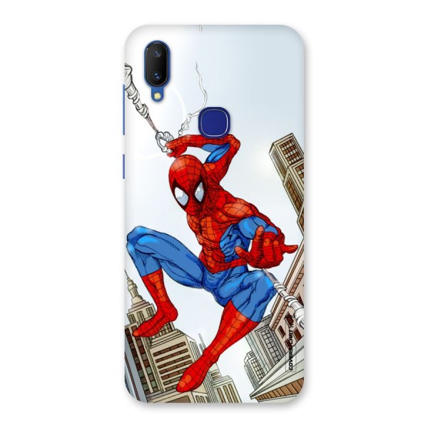 Comic Spider Man Back Case for Vivo V11