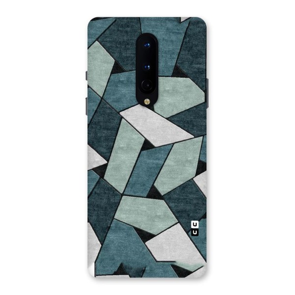 Concrete Green Abstract Back Case for OnePlus 8