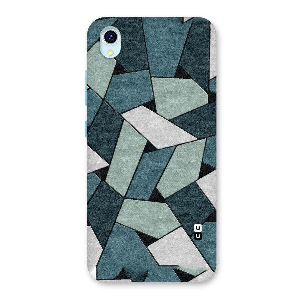 Concrete Green Abstract Back Case for Vivo Y1s