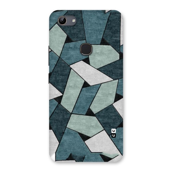 Concrete Green Abstract Back Case for Vivo Y81