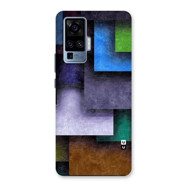 Concrete Squares Back Case for Vivo X50 Pro