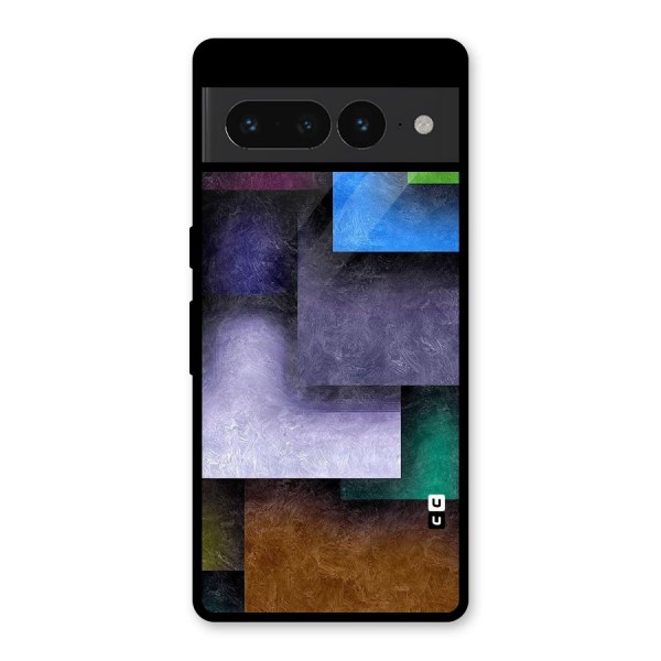 Concrete Squares Glass Back Case for Google Pixel 7 Pro