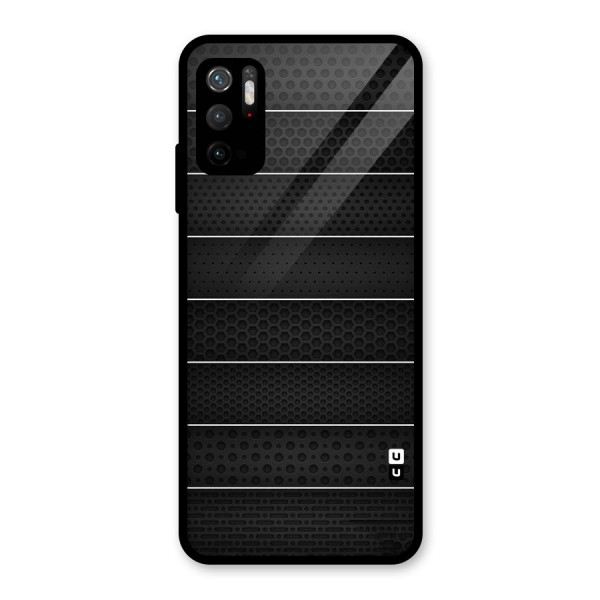 Concrete Stripes Glass Back Case for Poco M3 Pro 5G