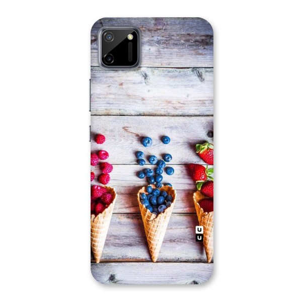 Cone Fruits Design Back Case for Realme C11