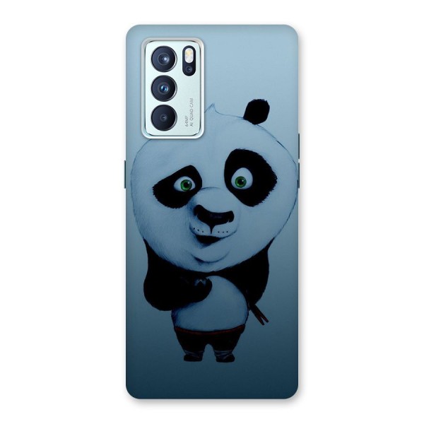 Confused Cute Panda Back Case for Oppo Reno6 Pro 5G