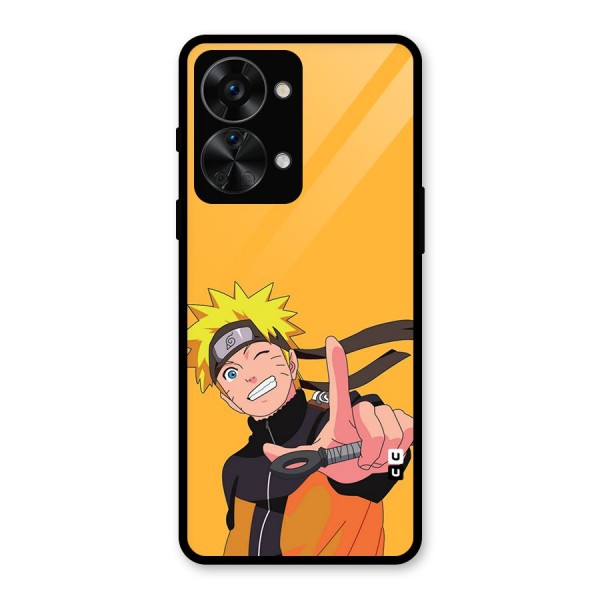 Cool Aesthetic Naruto Glass Back Case for OnePlus Nord 2T
