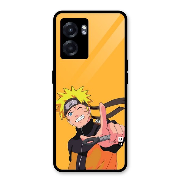 Cool Aesthetic Naruto Glass Back Case for Oppo K10 (5G)