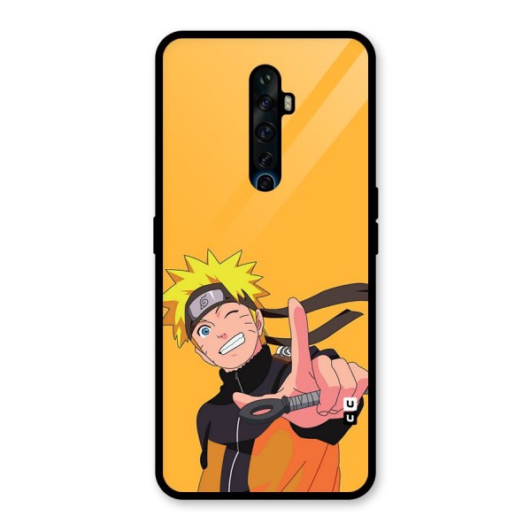 Cool Aesthetic Naruto Glass Back Case for Oppo Reno2 Z