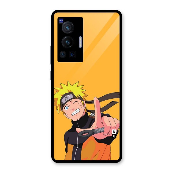 Cool Aesthetic Naruto Glass Back Case for Vivo X70 Pro