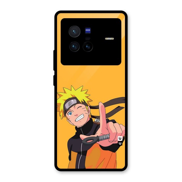 Cool Aesthetic Naruto Glass Back Case for Vivo X80