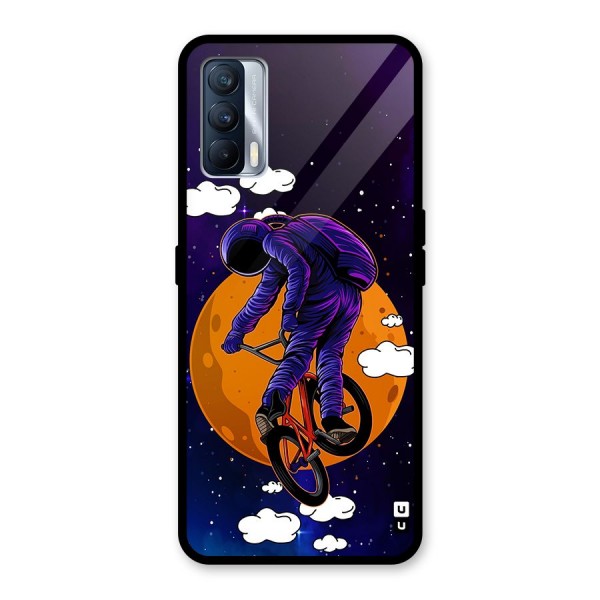 Cool Astro Cyclist Glass Back Case for Realme X7