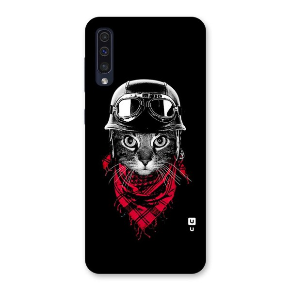 Cool Biker Cat Back Case for Galaxy A50s