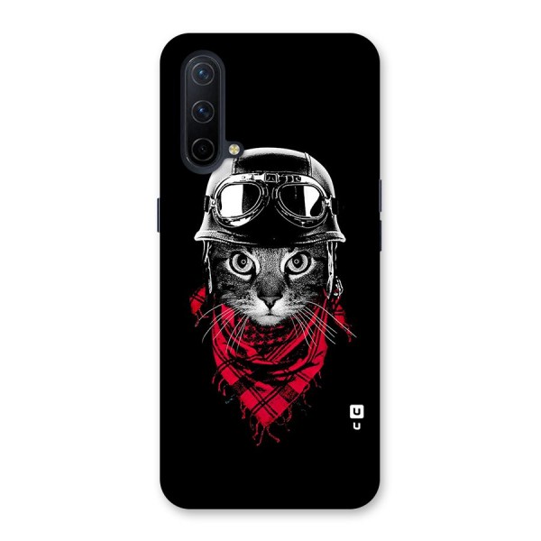 Cool Biker Cat Back Case for OnePlus Nord CE 5G