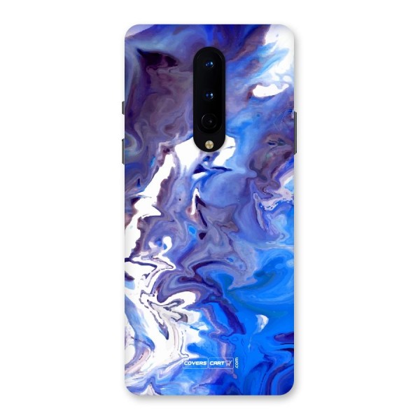 Cool Blue Marble Texture Back Case for OnePlus 8